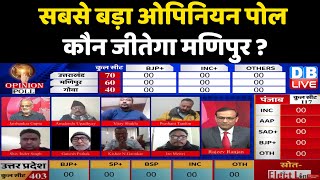 Manipur Assembly Election Opinion Poll -2022 सटीक विश्लेषण | कौन जीतेगा ? Latest Survey #DBLIVE