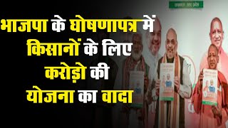 bJP Sankalp Patra: भाजपा के घोषणापत्र में किसानों के लिए ₹37000 करोड़ की योजना का वादा