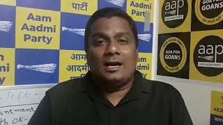 Only AAP can beat BJP : Capt Venzy Viegas