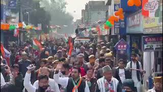 कांग्रेस महासचिव श्रीमती प्रियंका गांधी का रामपुर, उत्तर प्रदेश में जनसंपर्क