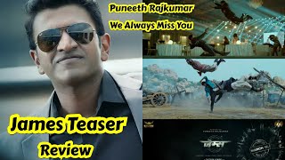 James Teaser Review, Featuring Superstar Puneeth Rajkumar, Last Film Of Appu Boss