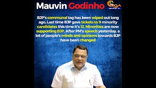 BJP's communal tag has been wiped out long ago : Mauvin