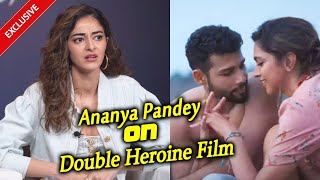 Ananya Pandey Talks On Double Heroine Film, Deepika Padukone & More | Gehraiyaan