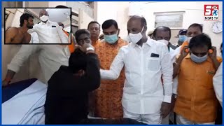 Zakhmi BJP Leaders Se Bandi Sanjay Aur Raja Singh Ki Mulaqat | Osmania Hospital | SACH NEWS |