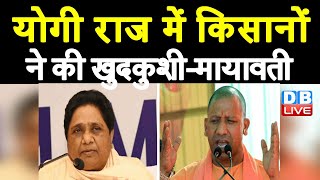 Yogi Raj में Kisano ने की खुदकुशी-Mayawati | Mayawati ने उठाए BJP की नीतियों पर सवाल | #DBLIVE