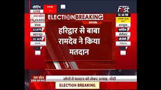 Election Breaking: हरिद्वार से बाबा रामदेव ने किया मतदान, लोगों से की वोट करने की अपील
