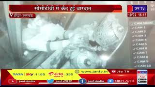Haridwar News | बालाजी मंदिर में चोरी, सीसीटीवी में कैद हुई वारदात | JAN TV