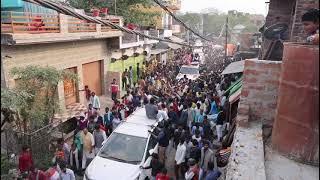 कांग्रेस महासचिव श्रीमती प्रियंका गांधी का रामनगर, बाराबंकी में रोड शो