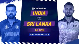 INS vs SL, 1st T20I - Post Match Live Cricket Analysis