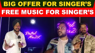 BIG OFFER FOR SINGER's | FREE MUSIC FOR SINGER's | AMRITSAR MUSIC STUDIO | REBEL MUZIK