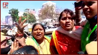 Hindu Muslim Fasad Ke Bad Hindu Shiddat Pasandon Ka Protest | Saidabad | SACH NEWS |