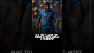 You remember Zaheer Khan but who was the other player along with him on the top?