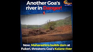 Another River in Danger! Now Maharashtra builds dam at Fukeri, threatens Goa's Kalane river!
