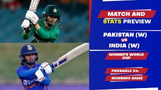 India Women vs Pakistan Women - Women's World Cup Match 4, Predicted Playing XIs & Stats Preview