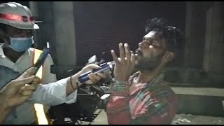 Drunk And Drive Check At Bahadurpura | Hyderabad City Police | SACH NEWS |