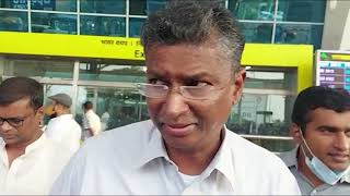 Satish Jarkiholi, Government formation incharge of Congress arrives to Goa
