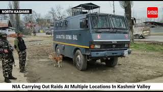 NIA Carrying Out Raids At Multiple Locations In Kashmir Valley