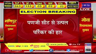 Goa Election Result 2022 Live | BJP और Congress के बीच कड़ा मुकाबला, CM प्रमोद सावंत ने दर्ज की जीत