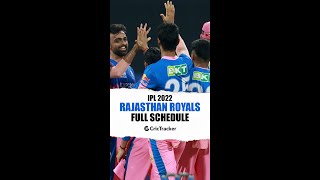 Take a look at Rajasthan Royals' complete schedule in IPL 2022, mark the dates