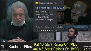 The Kashmir Files IMDB Ratings Reduced From 9.9 Stars To 8.3 Stars In Less Than 24Hours,Here's Proof