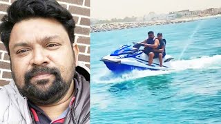 ????VIDEO: நடுக்கடலில் மகளுடன் Ride????மாஸ் காட்டிய  Gobinath | Vijay Tv