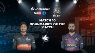 Ajman T20 Cup 2022: Match 10 - Maratha Arabians vs Deccan Gladiators | Boundaries Highlights