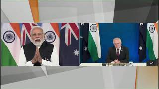 PM Shri Narendra Modi's remarks at India-Australia virtual summit