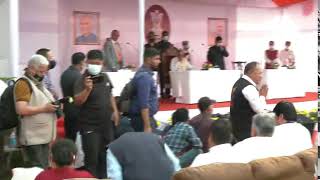 Shri JP Nadda attends swearing-in ceremony of Manipur CM N. Biren Singh in Manipur
