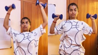 ????VIDEO: Sivaangi Gym Workout Viral Video | Cook With Comali 3