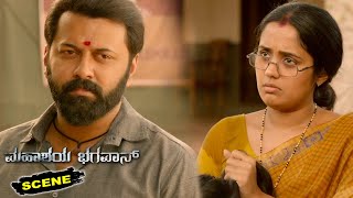 Mahashay Bhagavan Kannada Movie Scenes | Ananya Heated Argument with Indrajith Sukumaran
