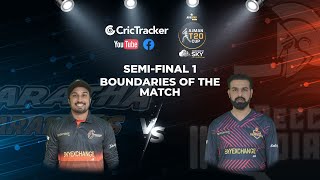 Ajman T20 Cup 2022: 1st Semi-Final - Maratha Arabians vs Deccan Gladiators | Boundaries Highlights