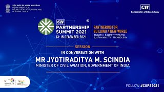 In Conversation with Mr Jyotiraditya M. Scindia, Minister of Civil Aviation, Government of India