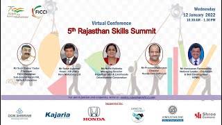 5th Rajasthan Skills Summit, 2022