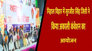 निहाल विहार में सुरजीत सिंह जित्ती ने किया अकाली कंवेशन का आयोजन || Divya Delhi Channel