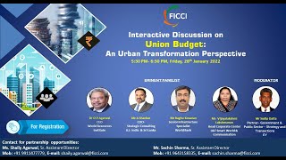 Interactive Discussion on Union Budget –An Urban Transformation Perspective