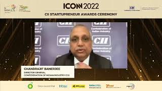 Chandrajit Banerjee at CII Startupreneur Awards 2022