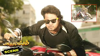 Asura Vamsam Tamil Movie Scenes | Tanish Fight with Sundeep Kishan