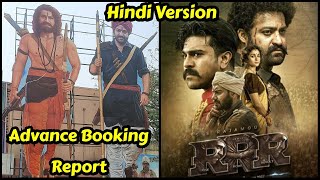 RRR Movie Advance Booking Report In Hindi Version So Far