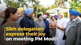 Sikh delegation express their joy on meeting PM Modi!