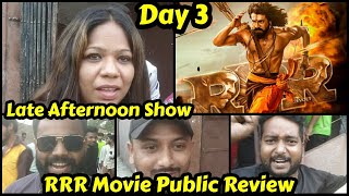 RRR Movie Public Review Day 3 Hindi Dubbed Version For Late Afternoon Show In Mumbai