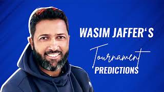 Wasim Jaffer gives his tournament predictions for Indian T20 League