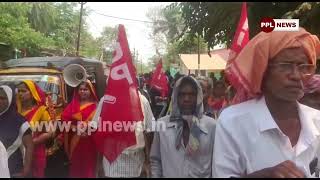 Two Days Bharat Bandh Called By Trade Union Observed In Ganjam