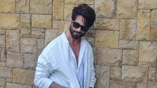 Shahid Kapoor Spotted Promoting Jersey At JW Marriott