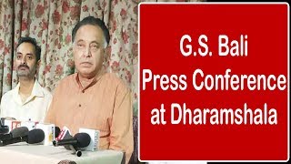 GS Bali Press Conference at Dharamshala