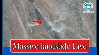 Massive landslide Live
