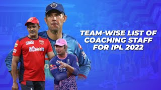 IPL 2022: The think tanks and masterminds behind all the teams