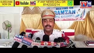 RAMZAN ARRANGEMENT BY TRAFFIC POLICE FOR BUSINESS MAN & FRUIT VENDORS IN OLD CITY HYDERABAD