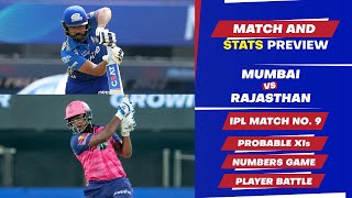 Mumbai Indians vs Rajasthan Royals - 9th Match of IPL 2022, Predicted Playing XIs & Stats Preview