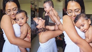 ????Bharathi Kannamma Venba மகனுடன் Cute Moments | Farina's Baby Boy Zayn | Farina Baby Photoshoot