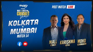 Indian T20 League, Match 14, Kolkata vs Mumbai - Post Match Live Show Not Just Cricket
